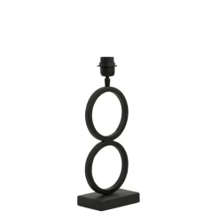 Lampvoet Stelios - Zwart - 15x10x36cm