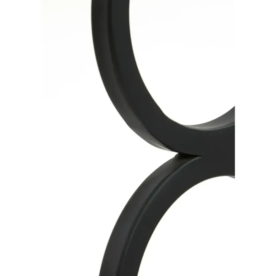 Lampvoet Stelios - Zwart - 15x10x36cm
