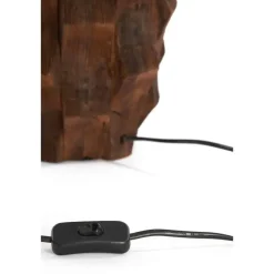 Lampvoet Takabe - Bruin - Ø20cm