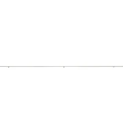 Lange gordijnroede - uitschuifbaar - 250-360 cm - zilvergrijs