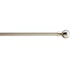 Lange Gordijnroede - Uitschuifbare Gordijn Rail - Stang van 240-360 cm - Zilver