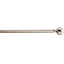 Lange Gordijnroede - Uitschuifbare Gordijn Rail - Stang van 240-360 cm - Zilver