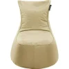 Lebel loungestoel mini - zand - 65x52x52 cm