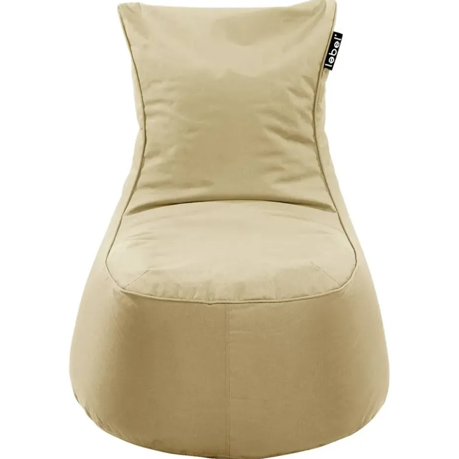 Lebel loungestoel mini - zand - 65x52x52 cm