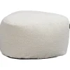 Lebel poef Shape Teddy - beige - Ø70x37 cm