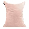 Lebel zitzak rib velours - roze - 100x150 cm