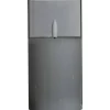 Led kaars in glas - grijs - 15xØ7,5 cm