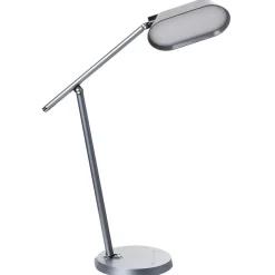 LEONIS - Bureaulamp LED - Grijs - Synthetisch materiaal