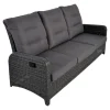 Les - Loungebank Soho Forte - antraciet