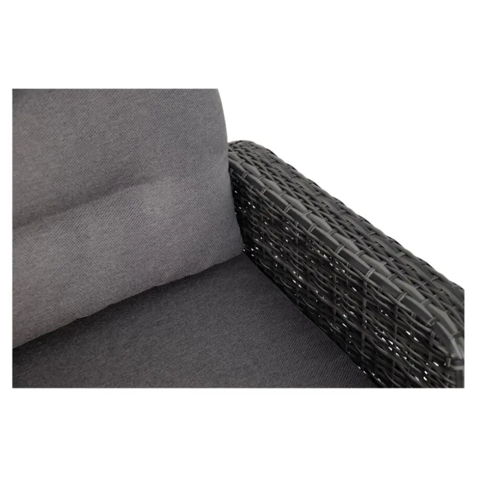 Les - Loungebank Soho Forte - antraciet