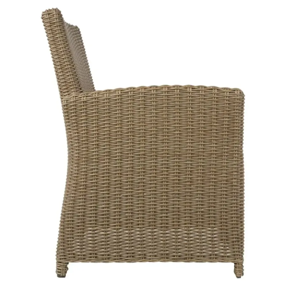 Les - Tuinstoel Tropez Straw - bruin