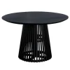 Lewis & Loft Eettafel Levi – Rond – Ø120 cm – Zwart