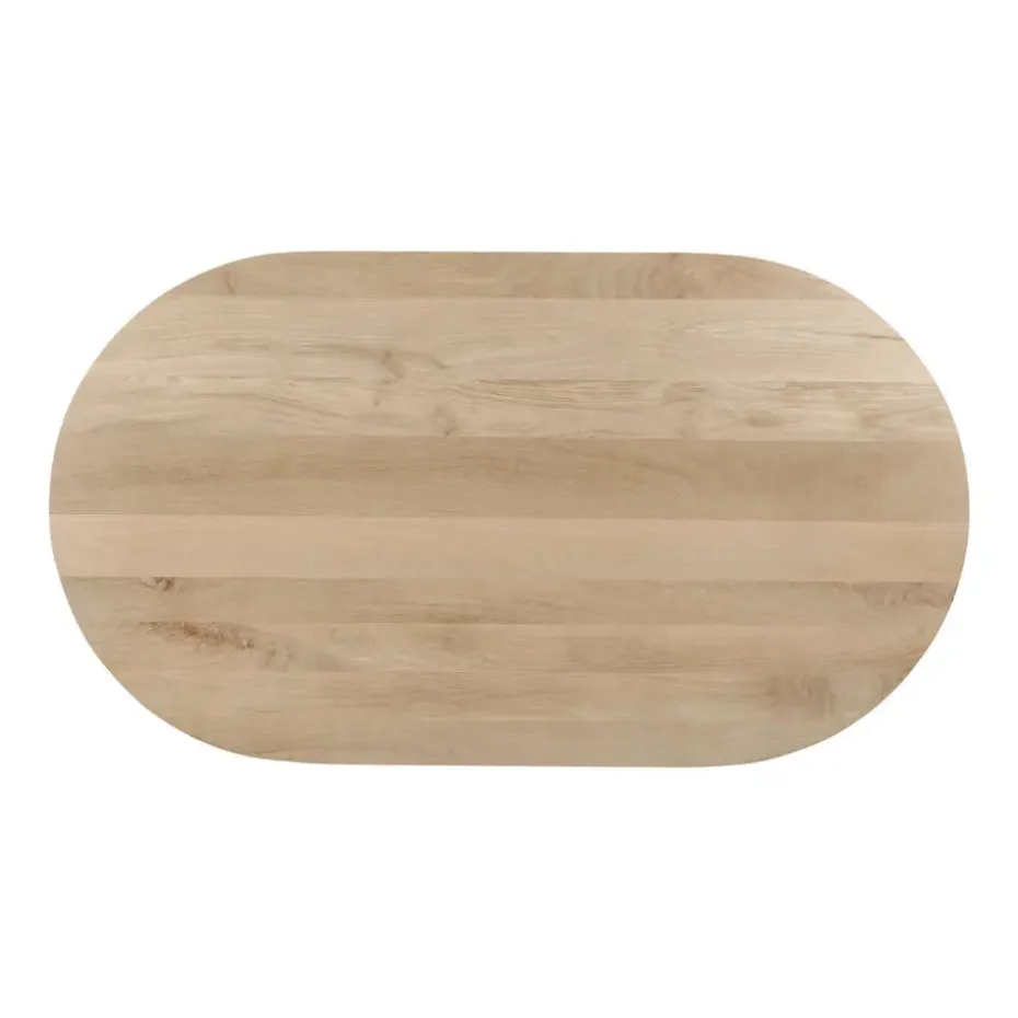 Lewis & Loft Eettafel Lynn - FSC® - Ovaal - 160x90 cm - Naturel