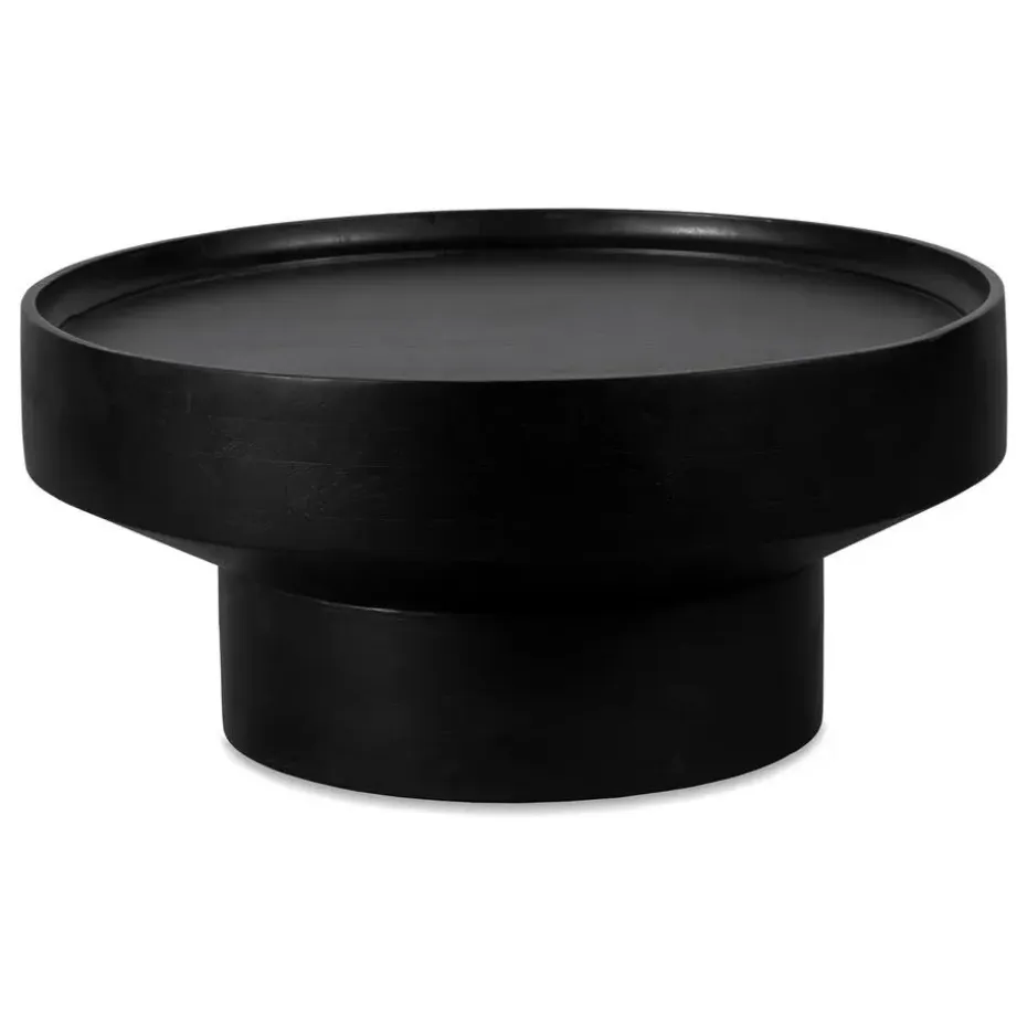 Lewis & Loft Salontafel Luus - FSC® – Rond ⌀80– Zwart