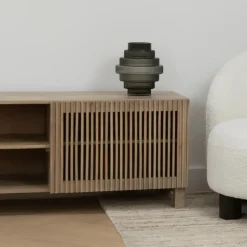 Lewis & Loft TV meubel Lucille- FSC® mangohout - Naturel