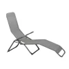 Ligbed Parma - antracietgrijs - 149x60x102 cm