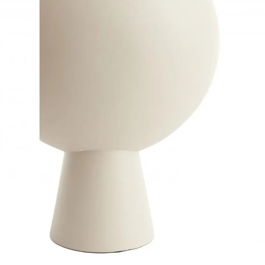 Light & Living - Kavandu vaas deco 37,5x22x81 cm - crème