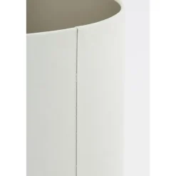 Light & Living - Lampenkap VELOURS - Ø25x18cm - Wit