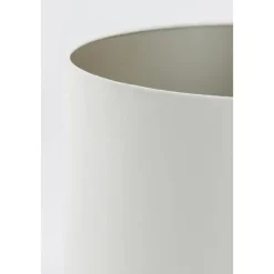 Light & Living - Lampenkap VELOURS - Ø25x18cm - Wit