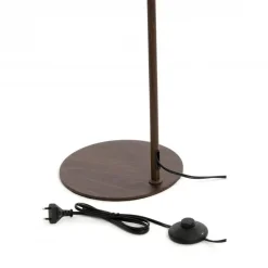 Light & Living - Salomo vloerlamp 32,5x23x147 cm - hout print