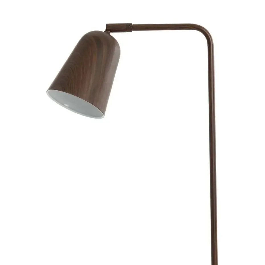 Light & Living - Salomo vloerlamp 32,5x23x147 cm - hout print