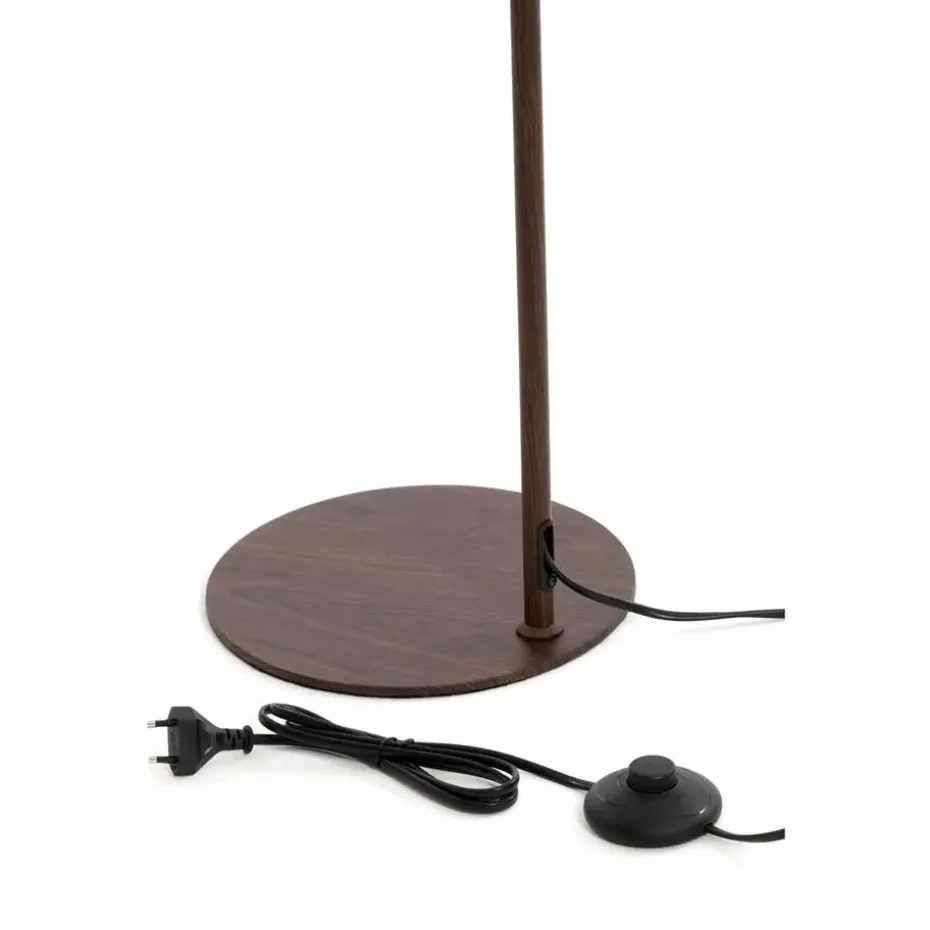 Light & Living - Salomo vloerlamp 32,5x23x147 cm - hout print