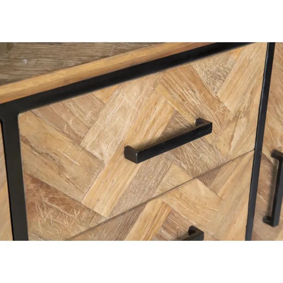 Livingfurn - Dressoir Accent 180cm - Teakhout