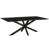 Livingfurn - Eetkamertafel Oslo Black Acacia 220 cm - Acacia
