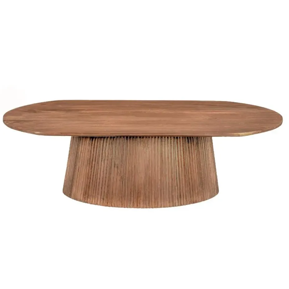 Livingfurn - Salontafel Salvator Oval 120 - Mangohout