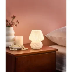 LOBO - Tafellamp - Wit - Glas