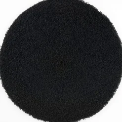 Loca Shaggy Rond Vloerkleed Zwart Hoogpolig - 150 CM ROND