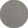 Loca Shaggy Rond Vloerkleed Lichtgrijs Hoogpolig - 150 CM ROND