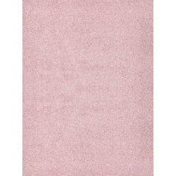 Loca Shaggy Vloerkleed – Modern Uni Effen – Roze Hoogpolig & Zacht - 160x230 CM