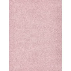 Loca Shaggy Vloerkleed – Modern Uni Effen – Roze Hoogpolig & Zacht - 200x290 CM
