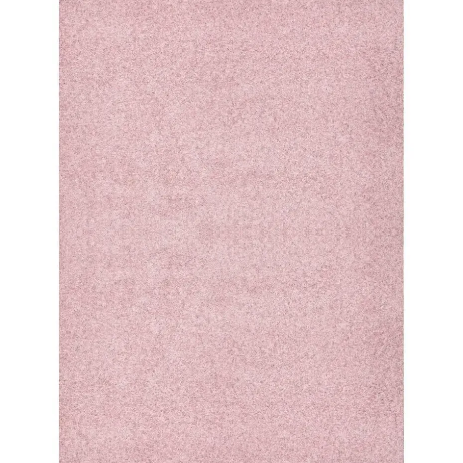 Loca Shaggy Vloerkleed – Modern Uni Effen – Roze Hoogpolig & Zacht - 120x170 CM