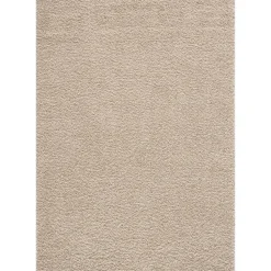 Loca Shaggy Vloerkleed Beige Hoogpolig - 300x300 CM Vierkant