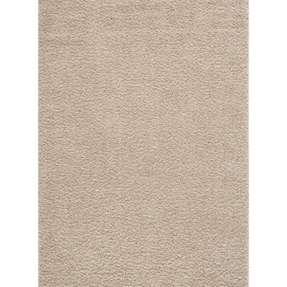 Loca Shaggy Vloerkleed Beige Hoogpolig - 300x300 CM Vierkant
