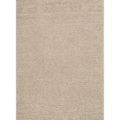 Loca Shaggy Vloerkleed Beige Hoogpolig - 160x230 CM
