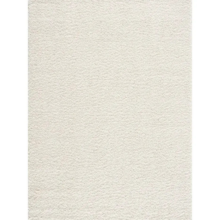 Loca Shaggy Vloerkleed Creme Hoogpolig - 160x230 CM