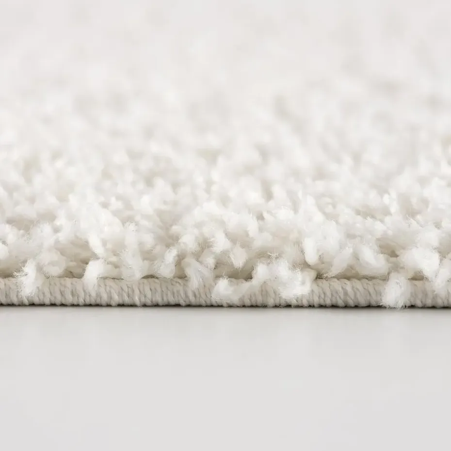 Loca Shaggy Vloerkleed Creme Hoogpolig - 140x200 CM