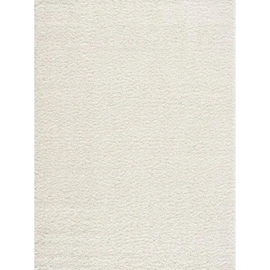 Loca Shaggy Vloerkleed Creme Hoogpolig - 240x340 CM