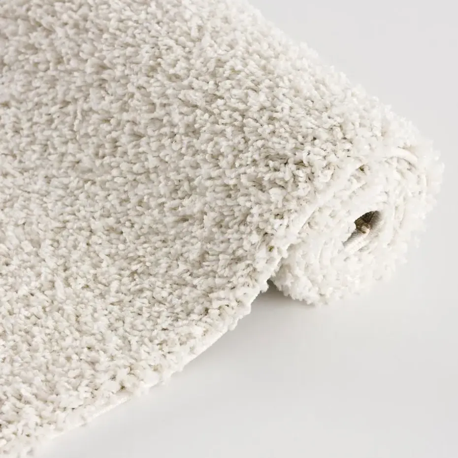Loca Shaggy Vloerkleed Creme Hoogpolig - 240x340 CM