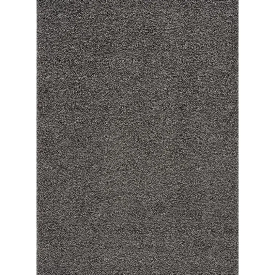 Loca Shaggy Vloerkleed Grijs Hoogpolig - 300x400 CM