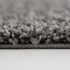 Loca Shaggy Vloerkleed Grijs Hoogpolig - 240x340 CM