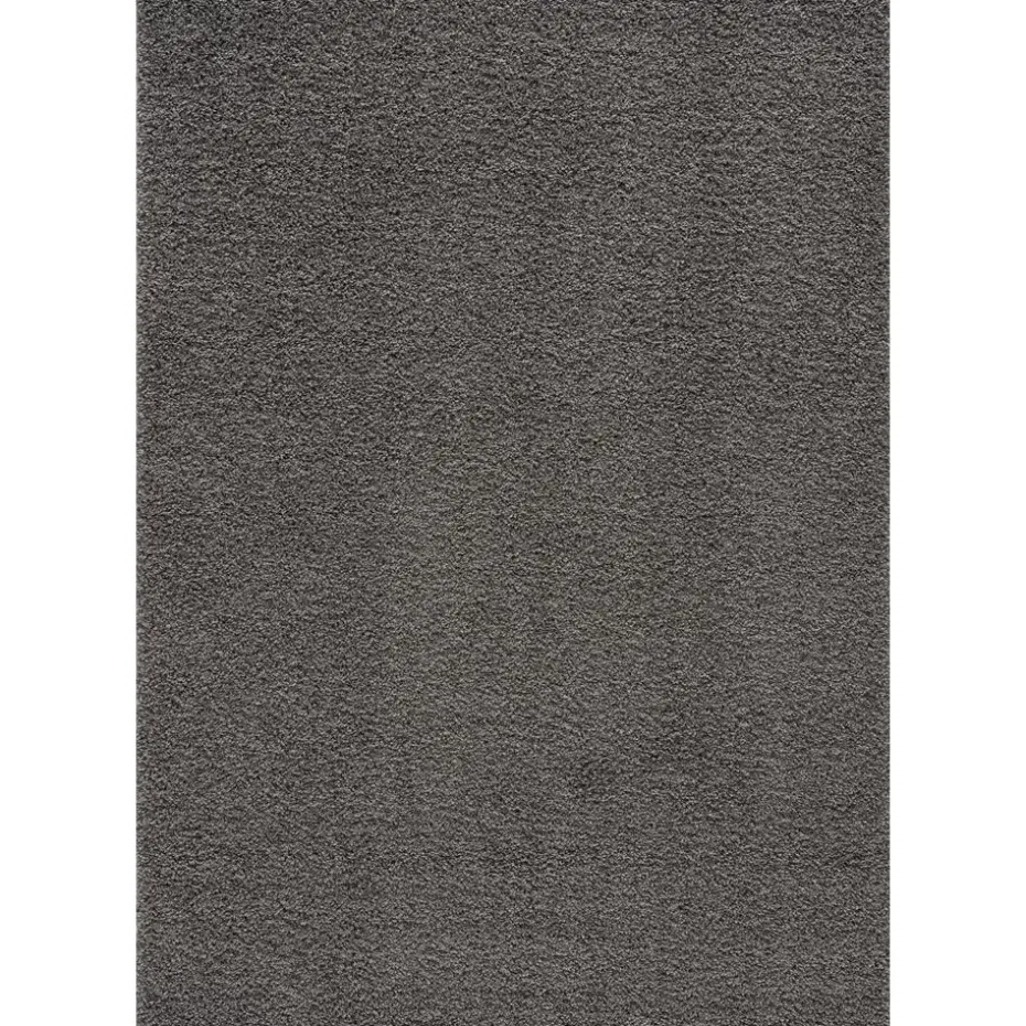 Loca Shaggy Vloerkleed Grijs Hoogpolig - 140x200 CM