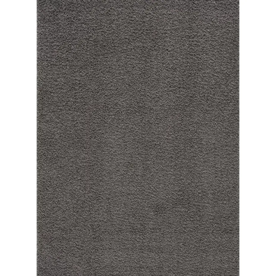 Loca Shaggy Vloerkleed Grijs Hoogpolig - 140x200 CM