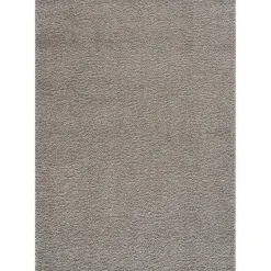 Loca Shaggy Vloerkleed Lichtgrijs Hoogpolig - 160x230 CM