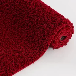 Loca Shaggy Vloerkleed Rood Hoogpolig - 160x230 CM