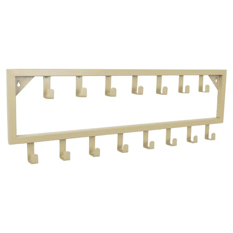 LOFT42 Bono Kapstok – Beige – Metaal – 15 haken - 80x26x4