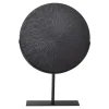 LOFT42 Burst Ornament op voet - Zwart Metaal Ø36cm
